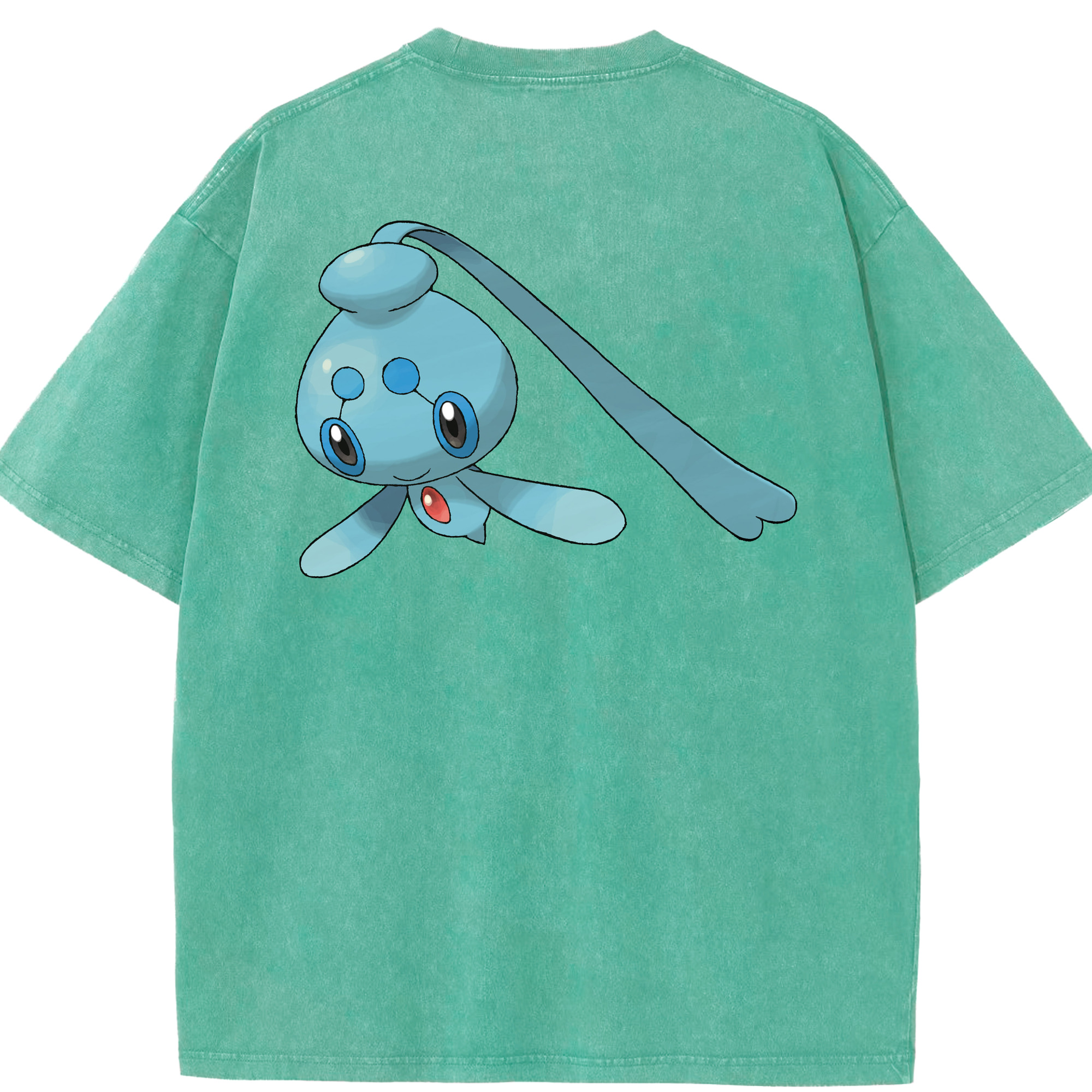 （画像用） ポケットモンスター Pokémon 綿100% ヴィンテージ風 半袖Tシャツ（背面プリント）